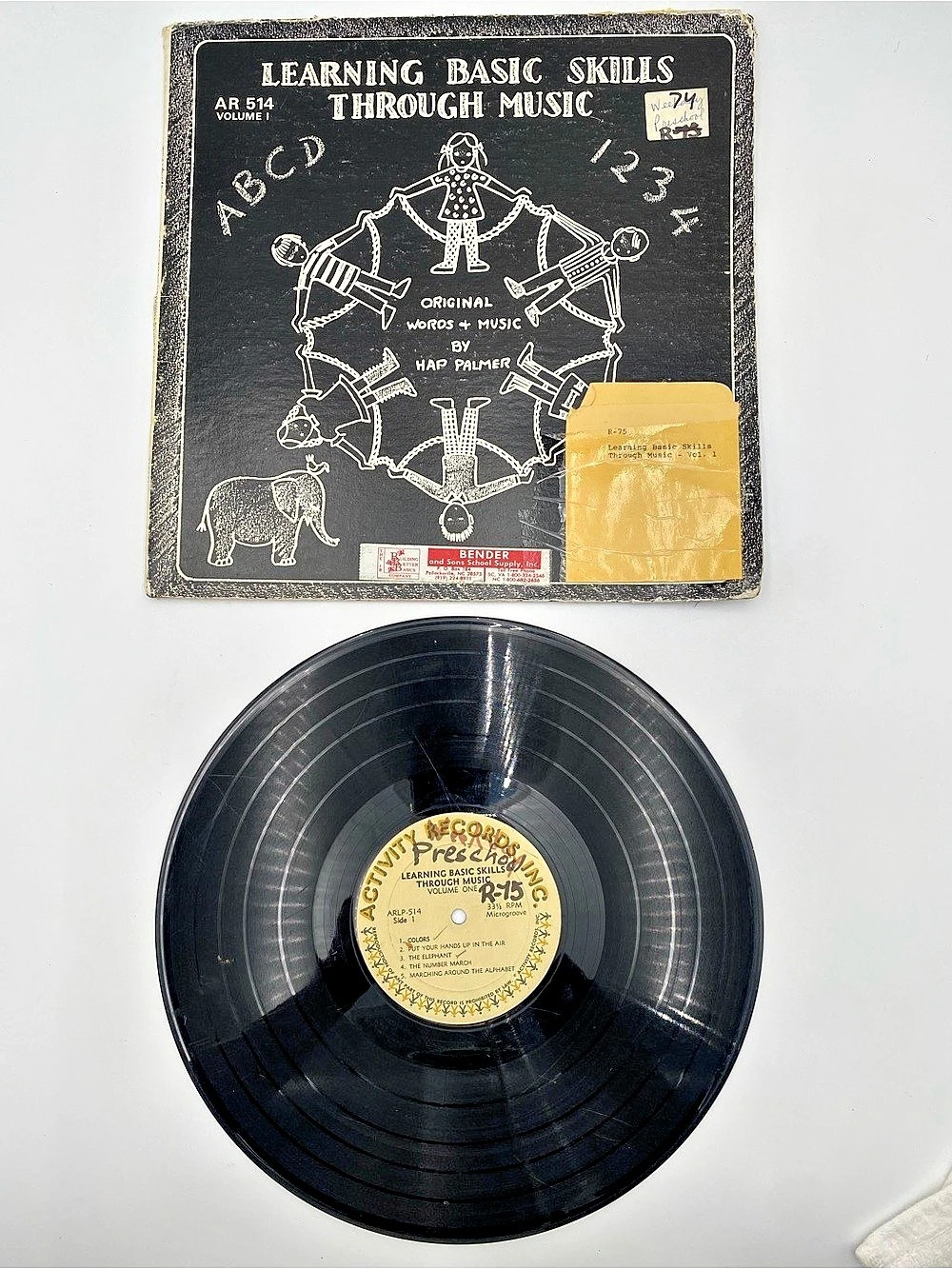 Activity Records Learning Basic Skills Through Music Learning Record AR 514